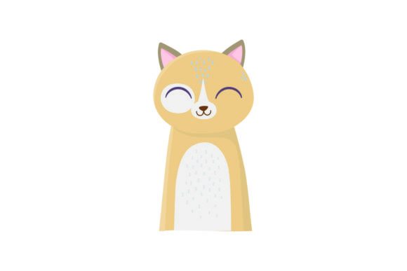 Cute Face Cat Animal-02