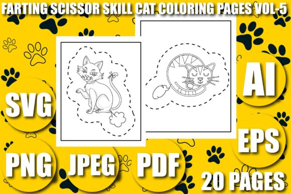 Farting Scissor Skill Cat for KDP Vol-5