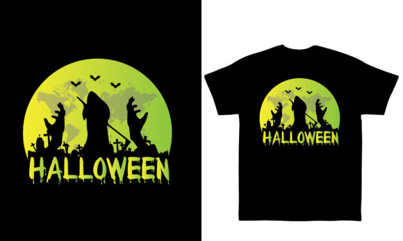 Halloween T Shirt Design Bundle